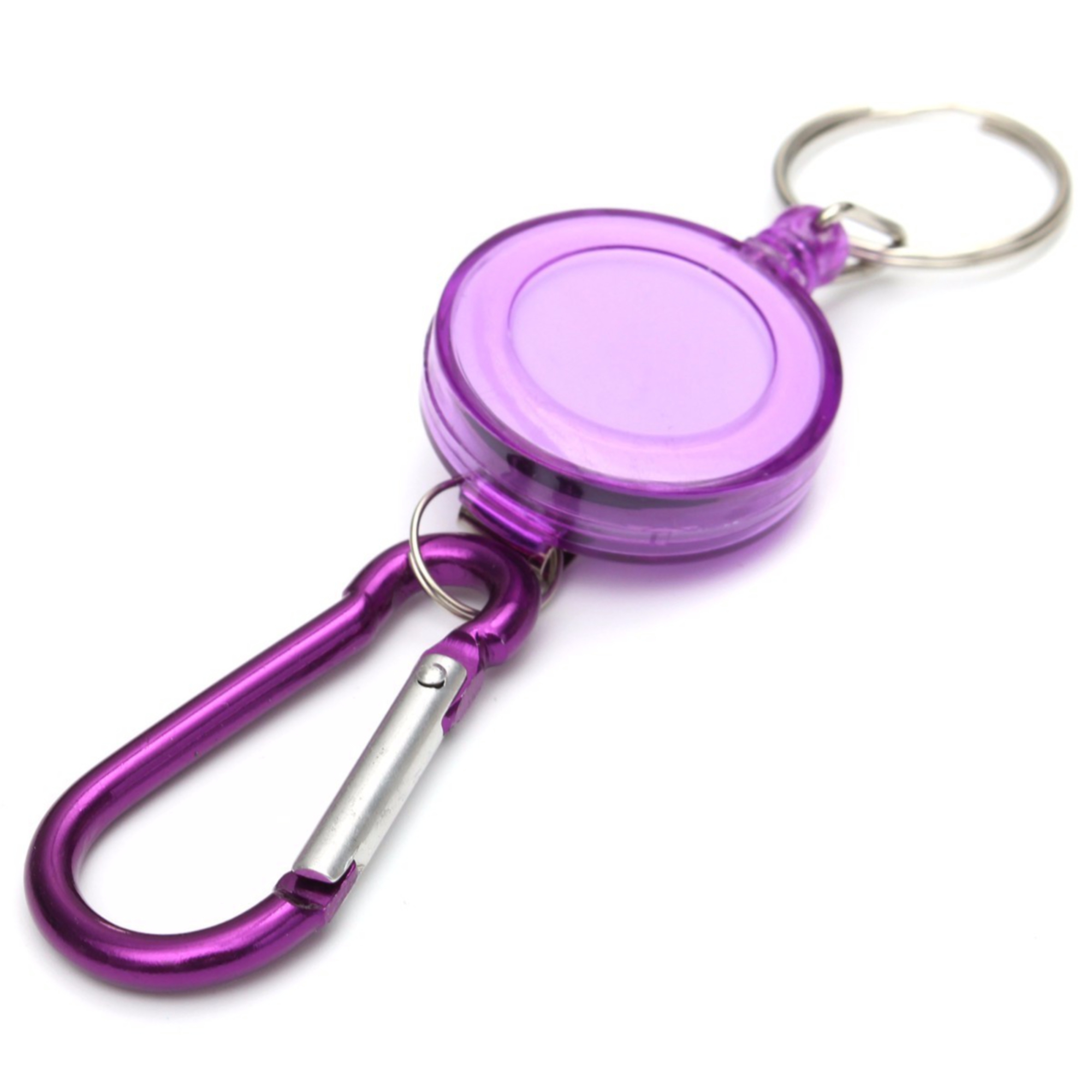 Retractable Keychain w/Carabiner Clip 4