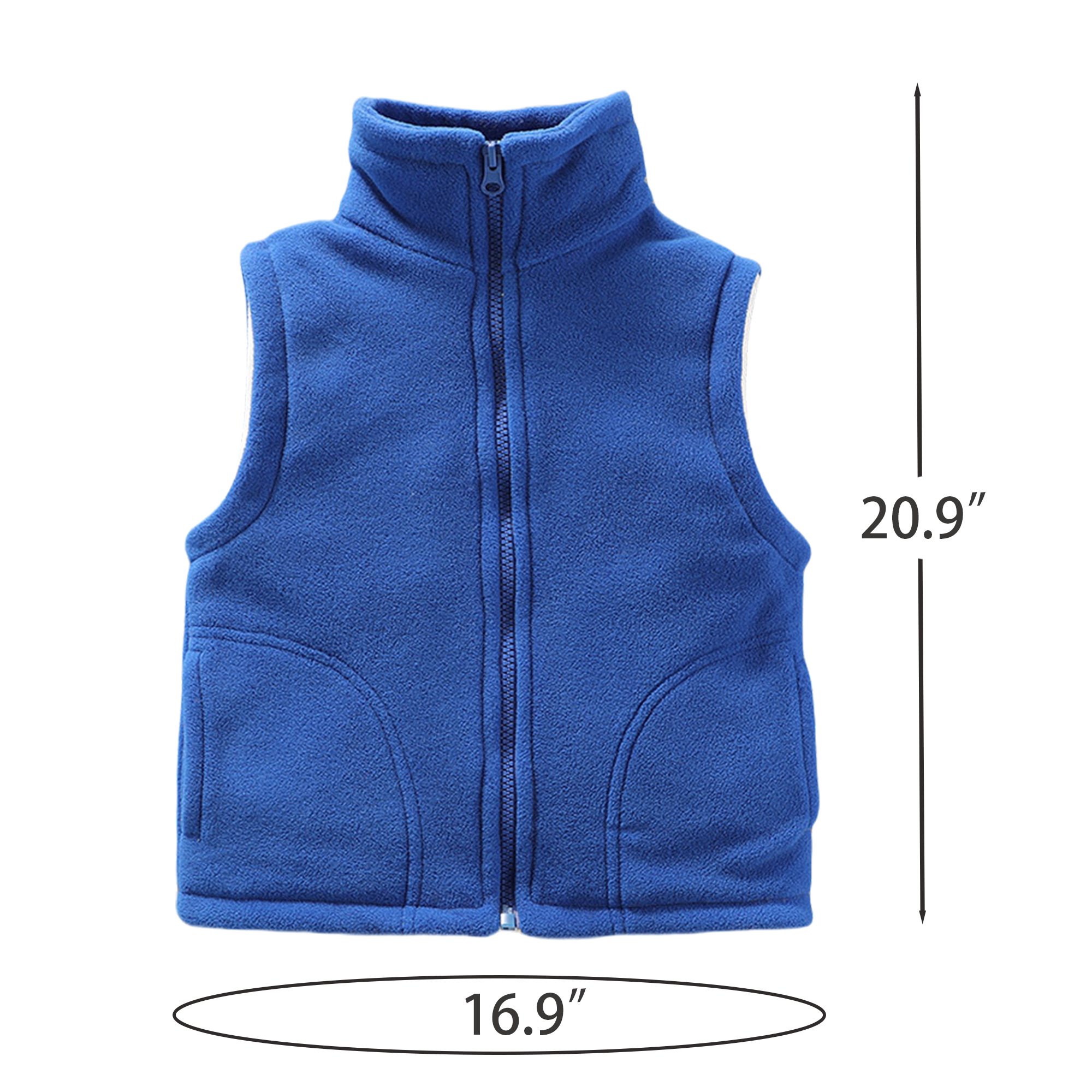 MOQ20 Baby Polar Fleece Vest 20