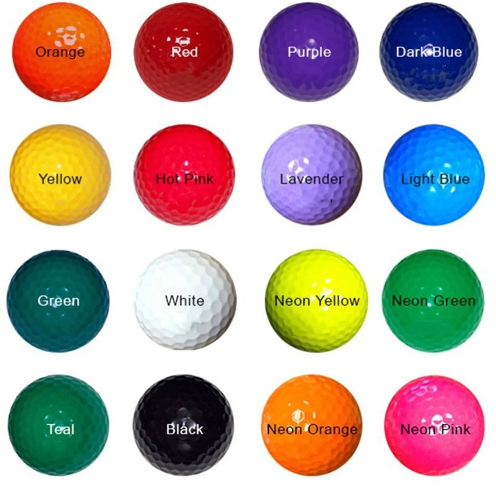 392/352 Hole Professional Training Practice Golf Ball 4
