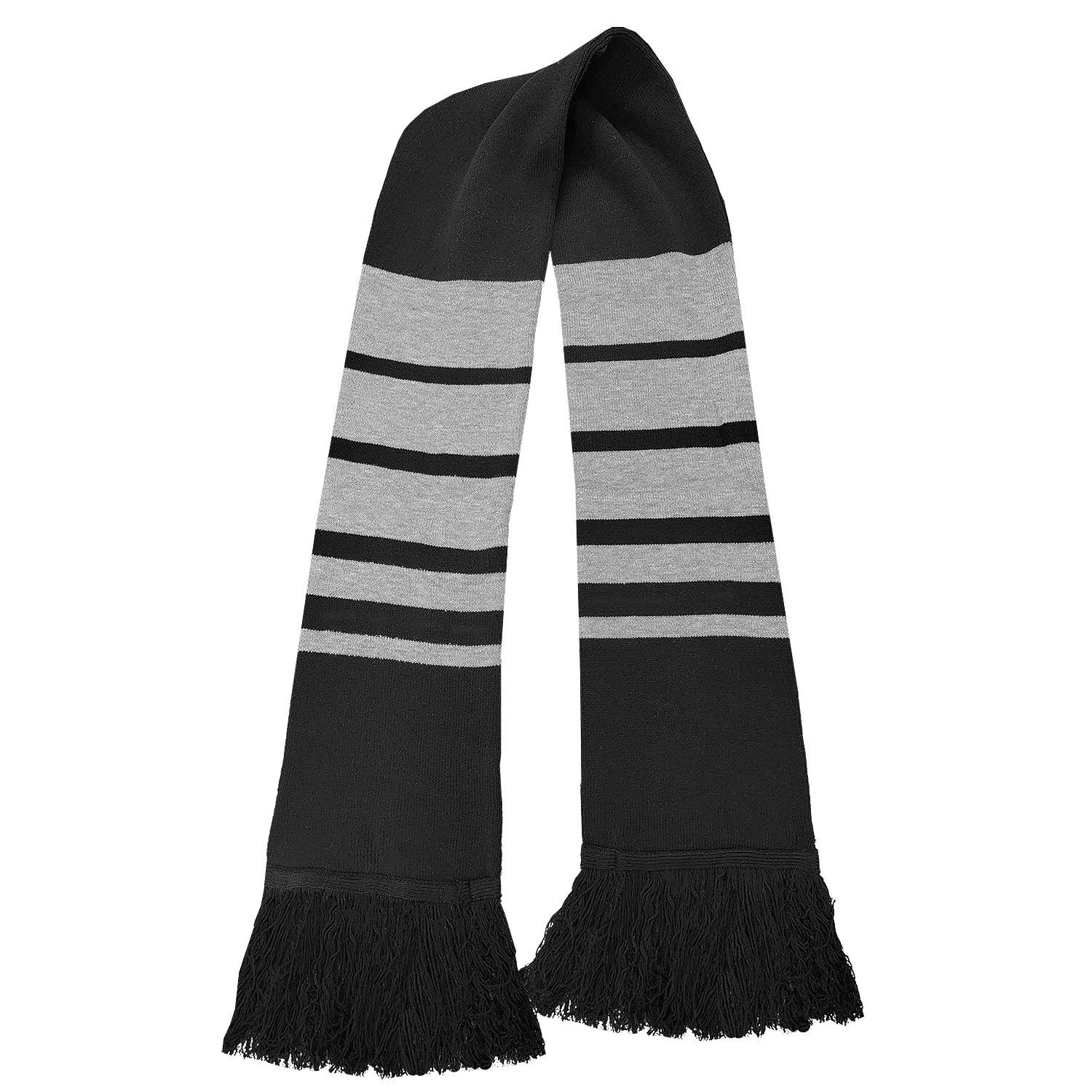 Knit Striped Scarf 3