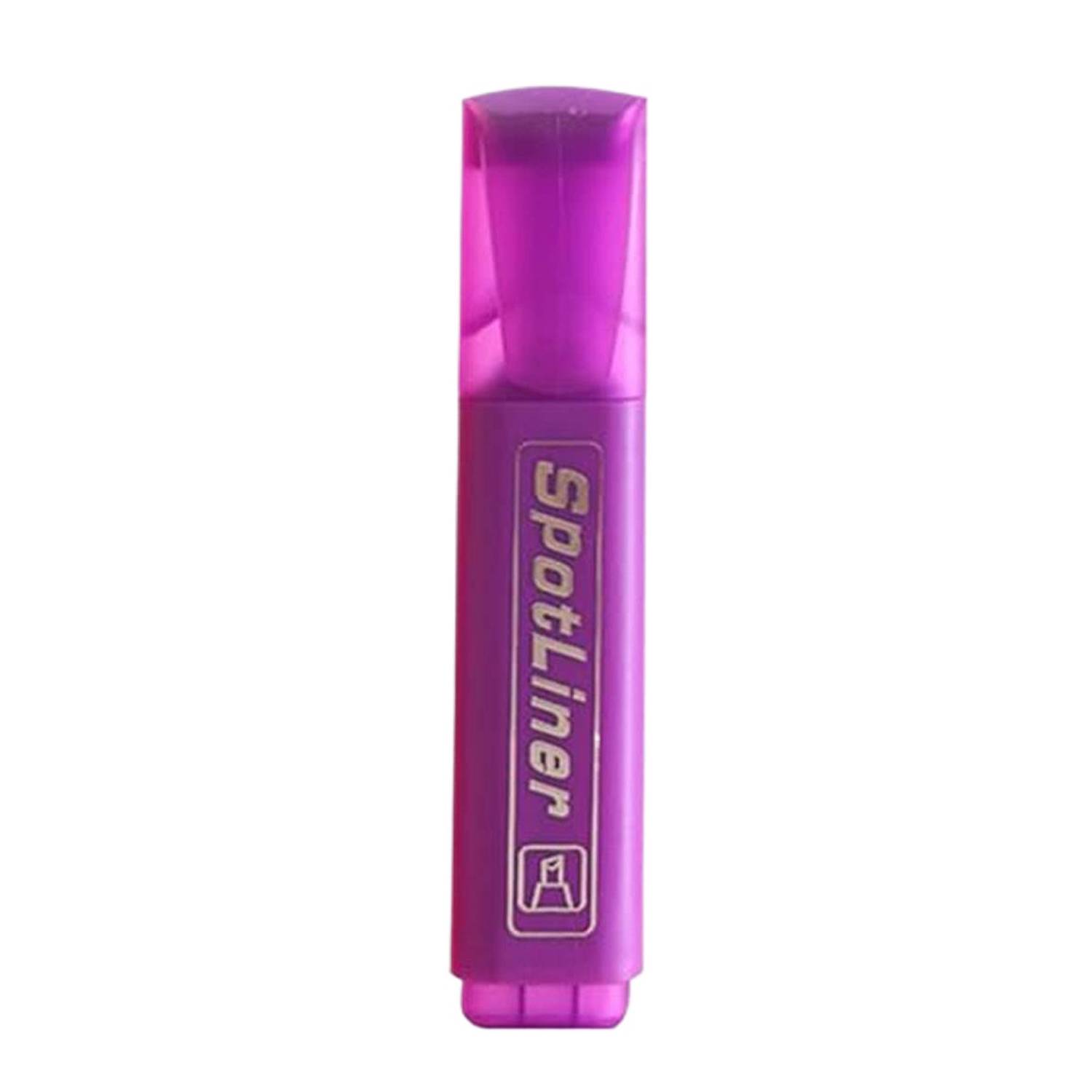 Large-Capacity Flat Tip Highlighter 9