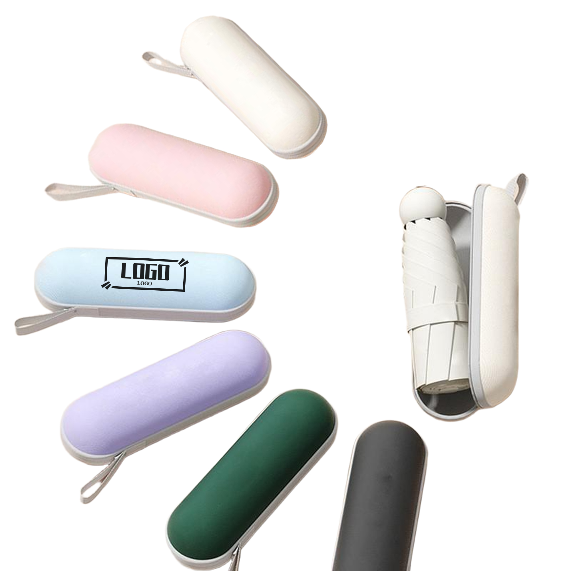 Compact Travel Capsule Umbrella 1