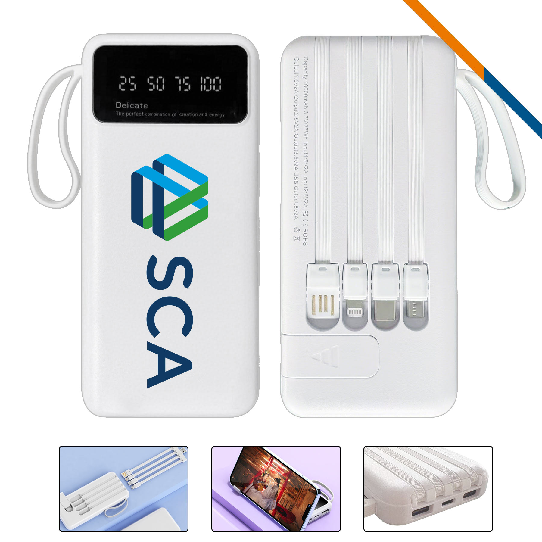 Atherton Flashlight 4in1 Power Bank - 10000mAh 2