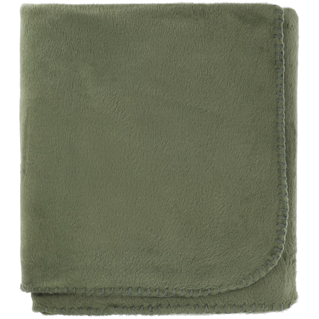 100% Recycled PET Fleece Blanket with RPET Pouch 65