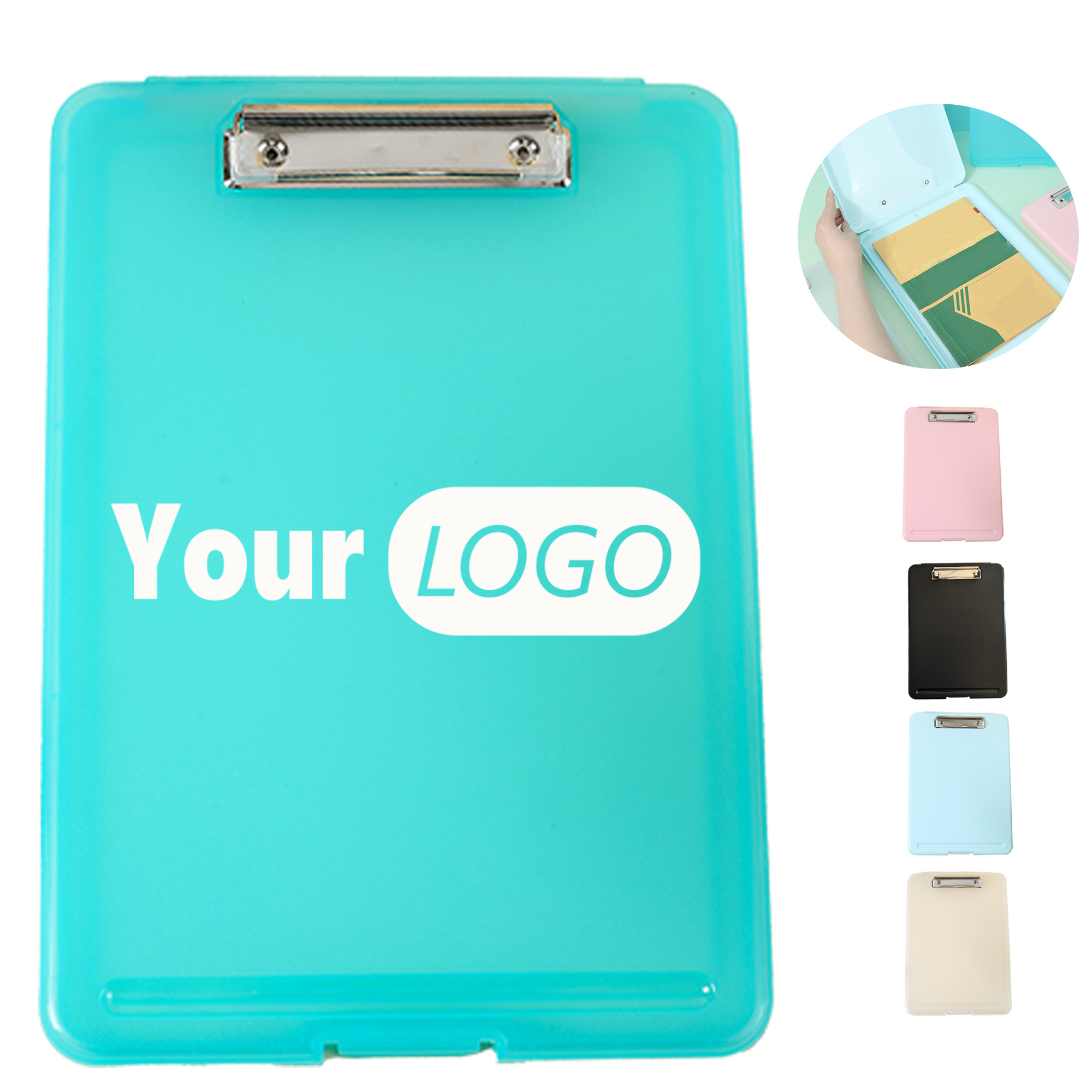 Portable A4 Document Clipboard Case 2