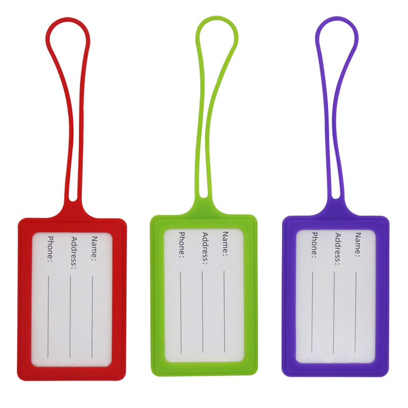 Silicone Luggage Tag 1