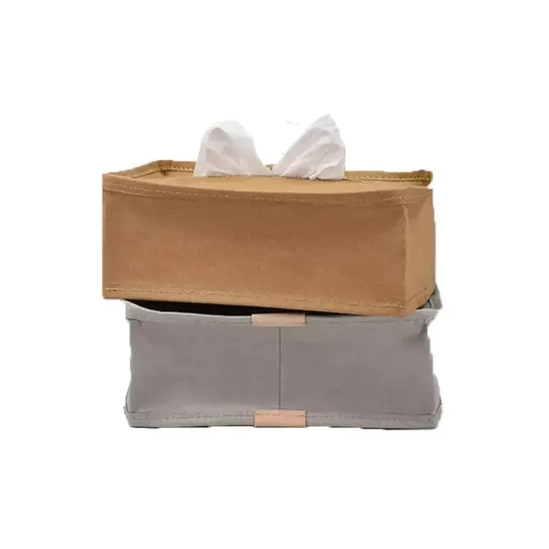 Kraft Paper Tissue Box/Napkin Box 4