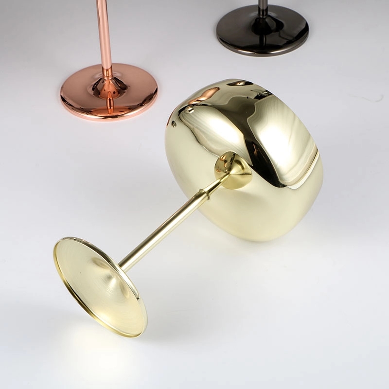 Custom 15 oz Stainless Steel Wine Glasses 8