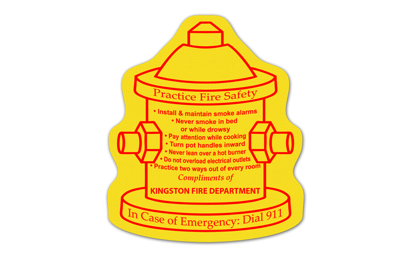 Fire Hydrant Vinyl Jar Opener 18