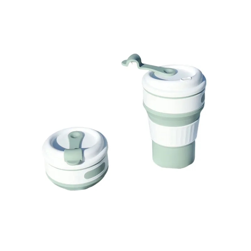 Custom LOGO Silicone Folding Cup 5
