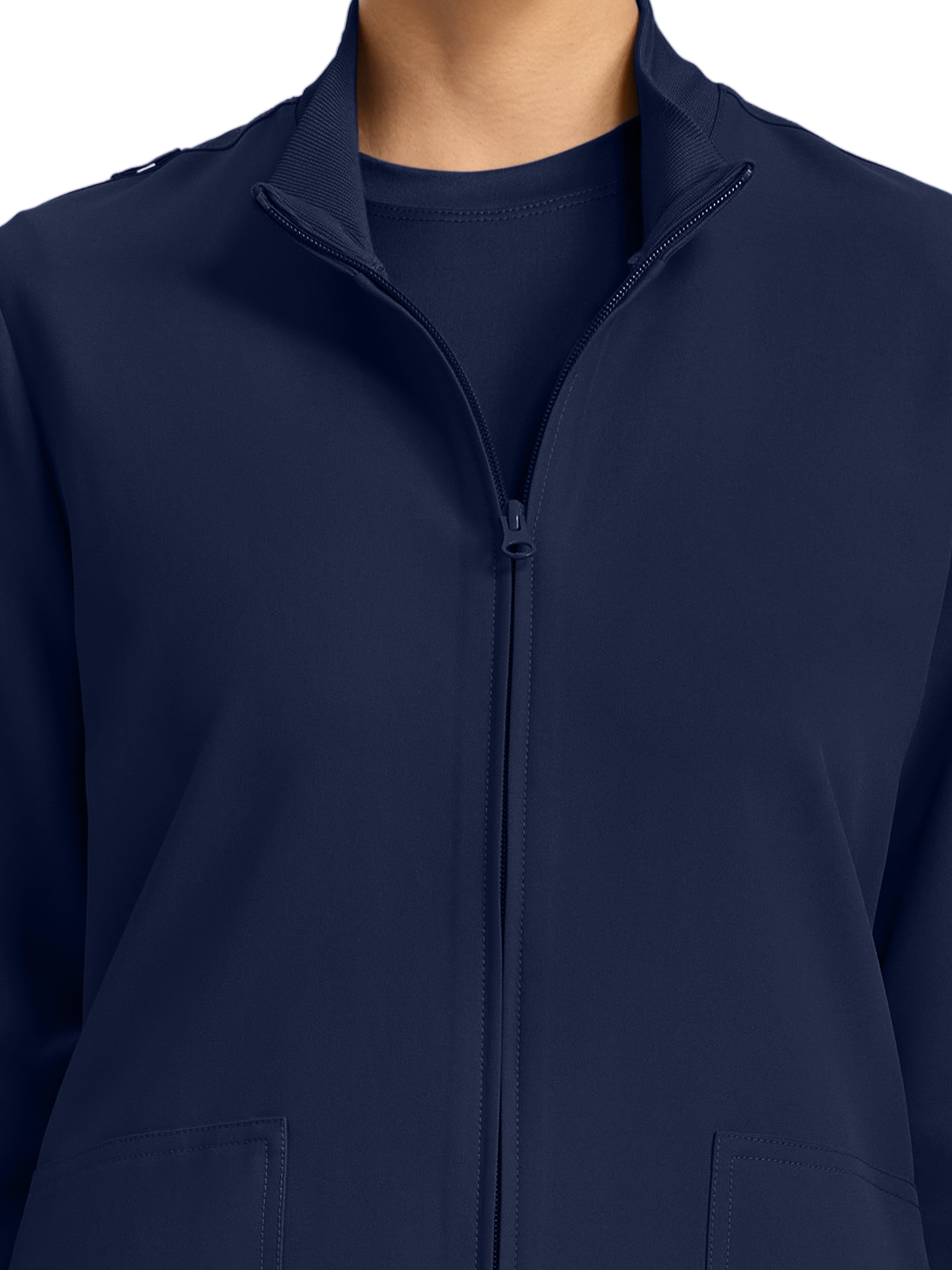 Cherokee - Workwear Originals Ultra - Women's 2-Pocket Zip Up Scrub Jacket 1