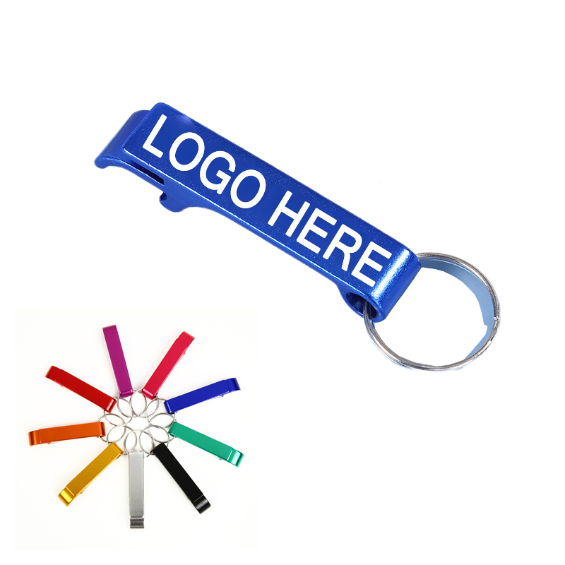 Custom Aluminum Alloy Keychain & Bottle Can Opener 2 in 1 4