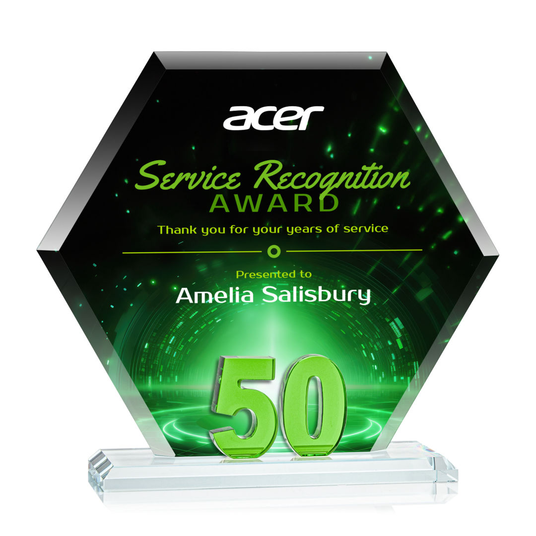 Riviera Anniversary VividPrint™ Award No 50 - Green 8