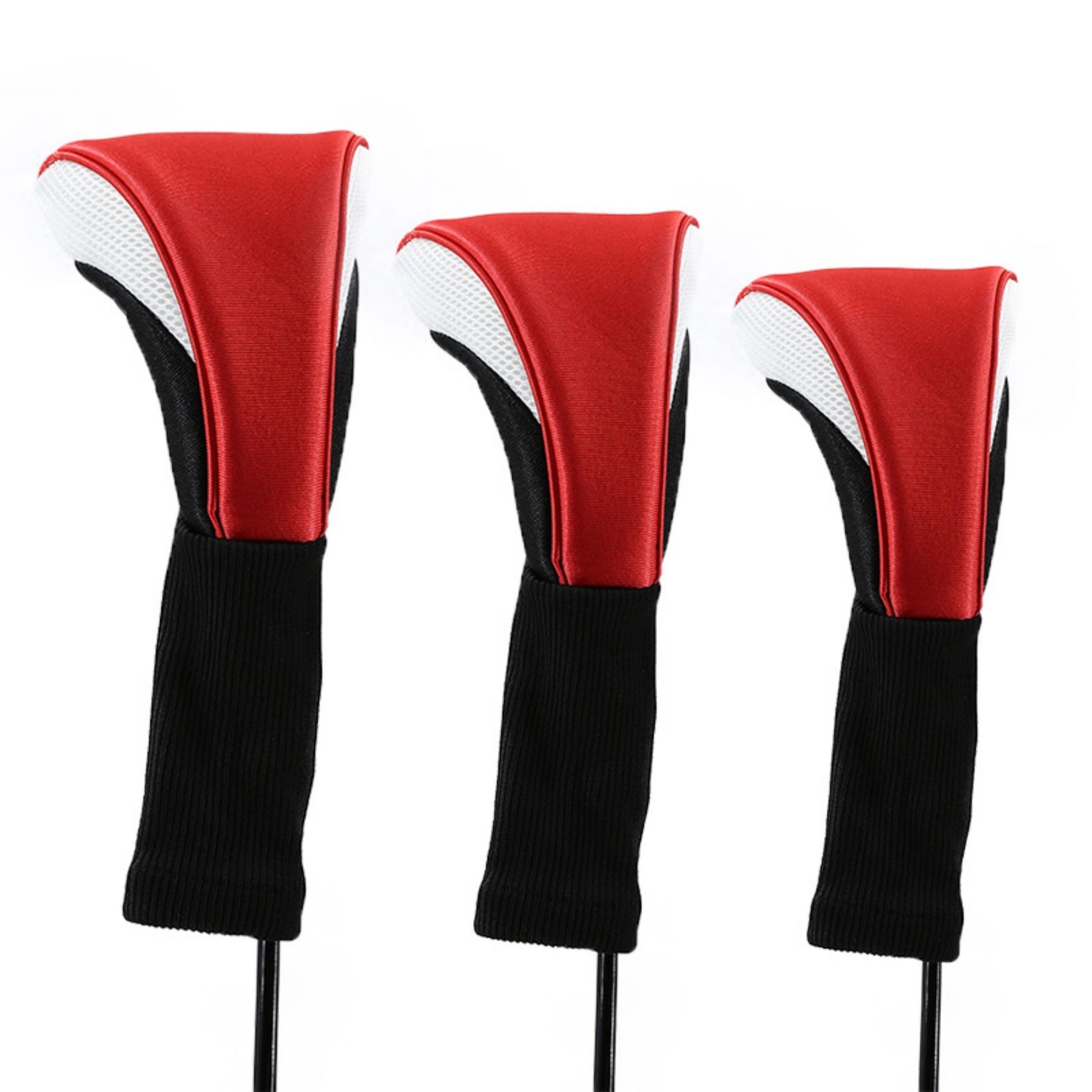 Golf Head Cover Leather Headcovers Set Fits Irons 6