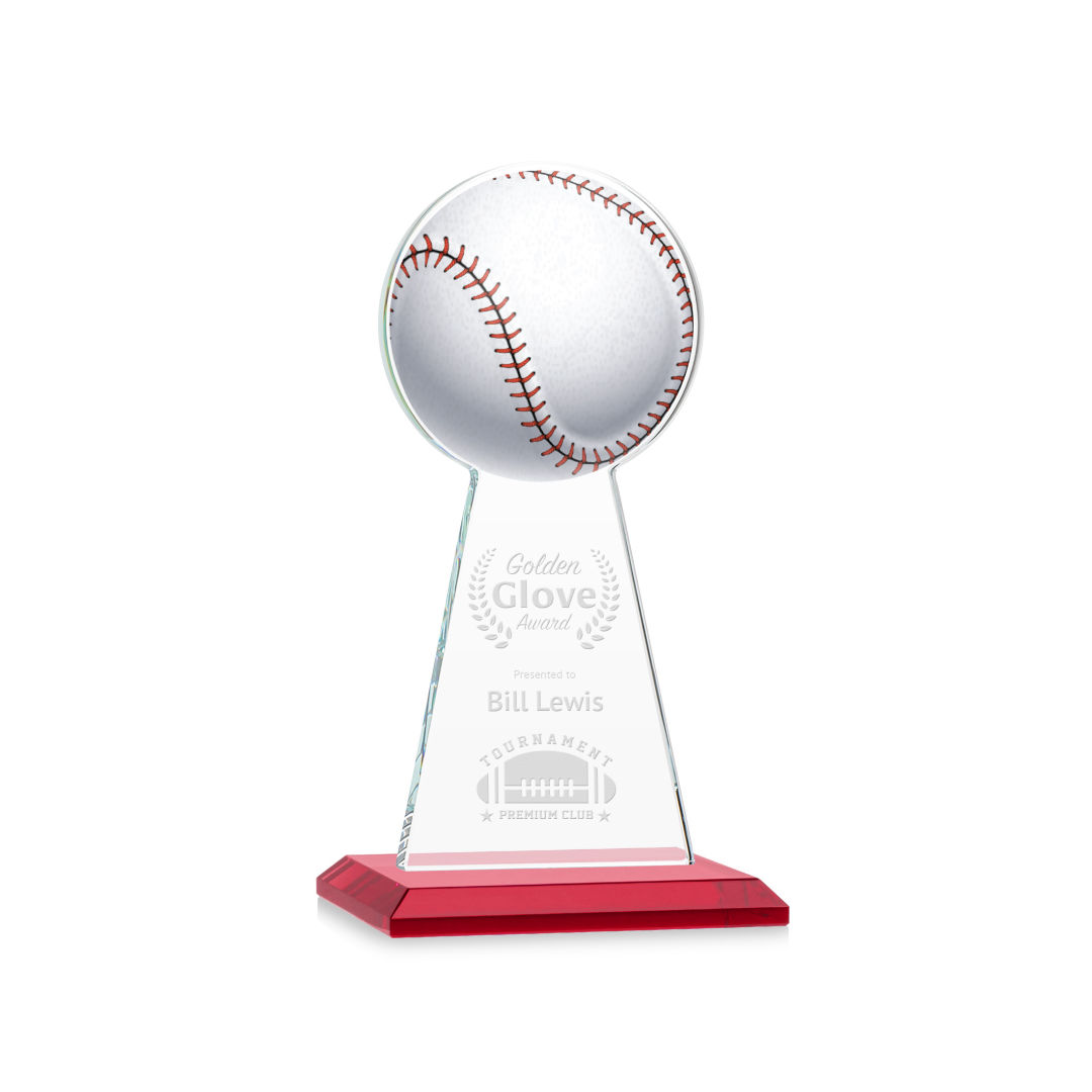 Edenwood Baseball Award - Red 4