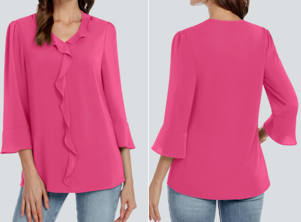 Womens Dressy Casual Blouse 5
