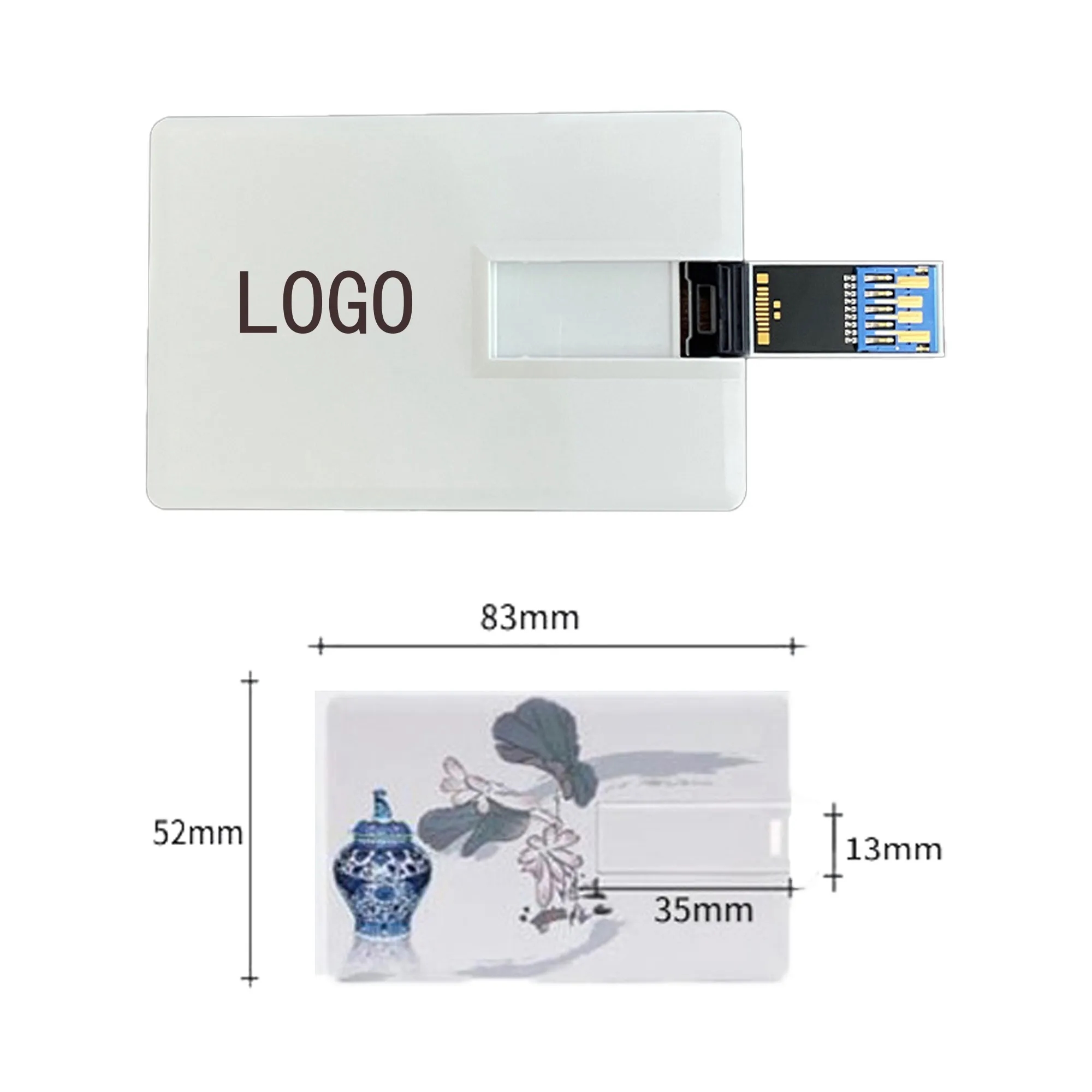 Custom Card Flash Drive 1