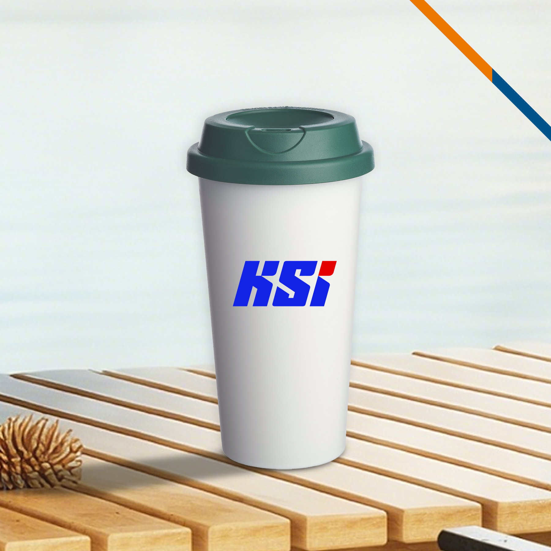 SipChic Plastic Coffee Tumbler - 16 OZ. 2