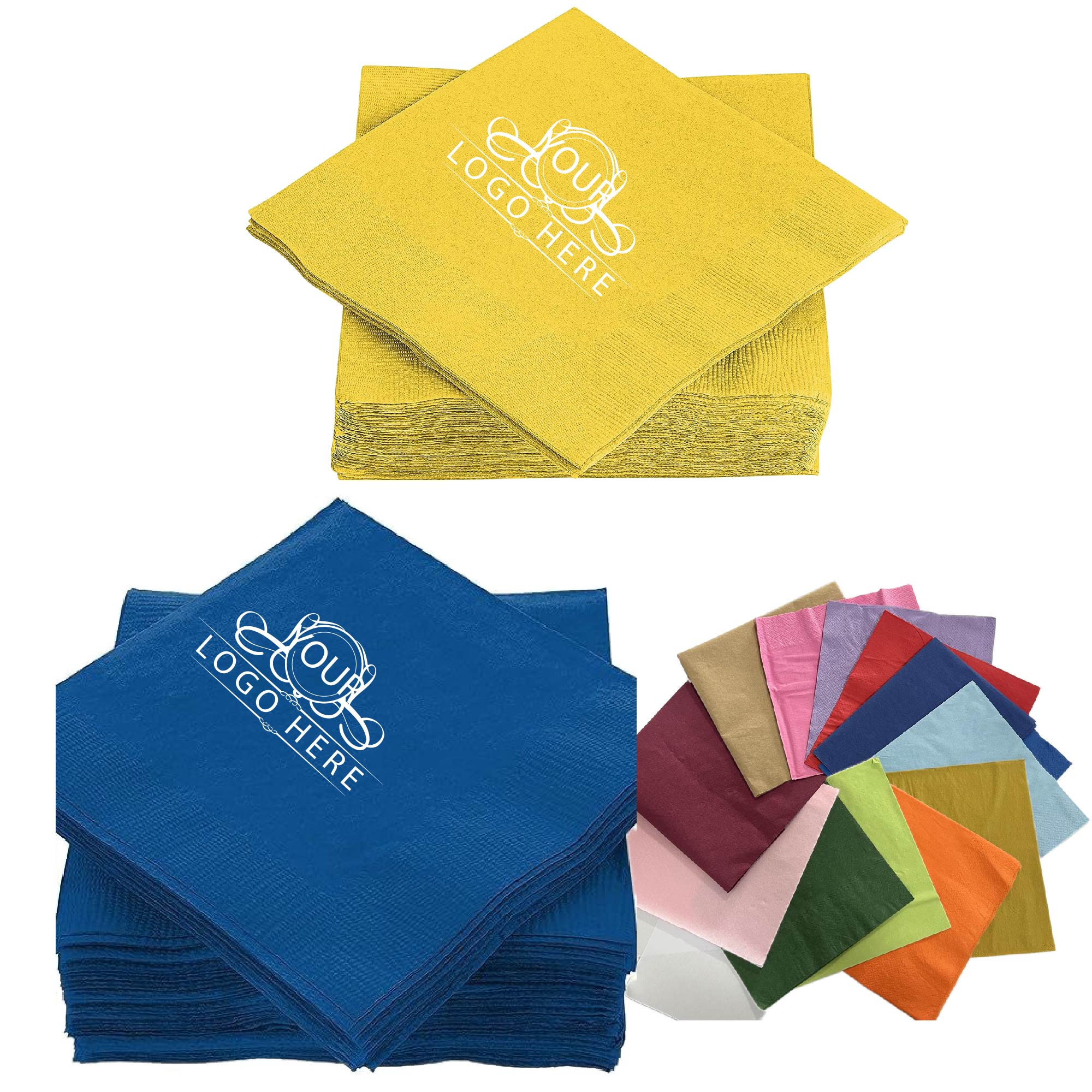 2ply Cocktail Napkin 1