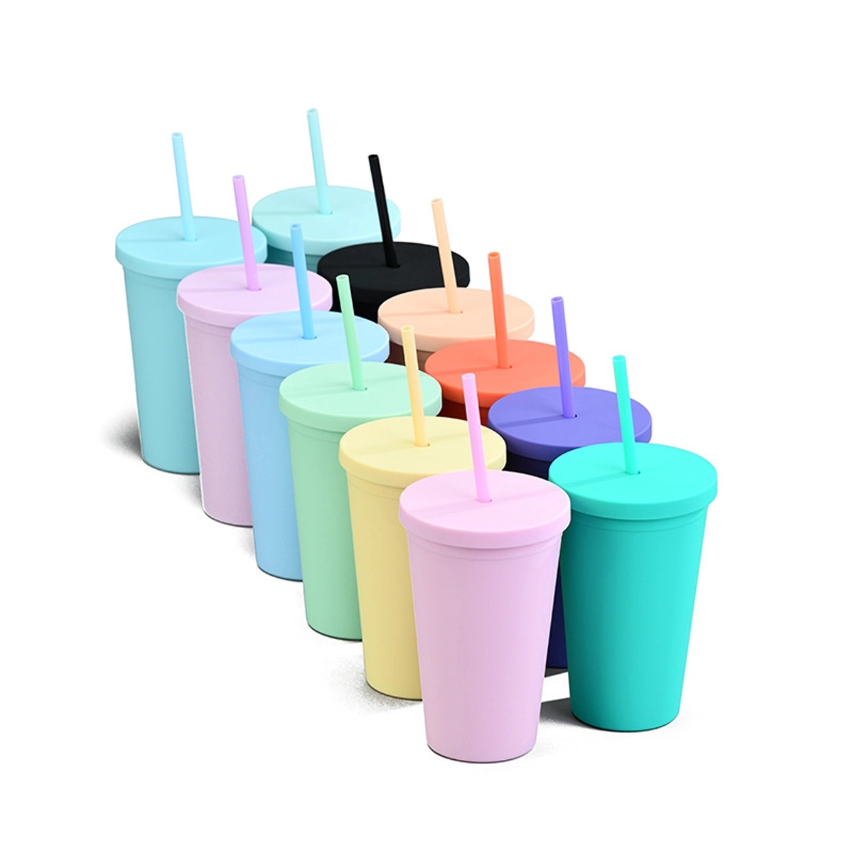 16 OZ Coffee Cup in Candy Color 3