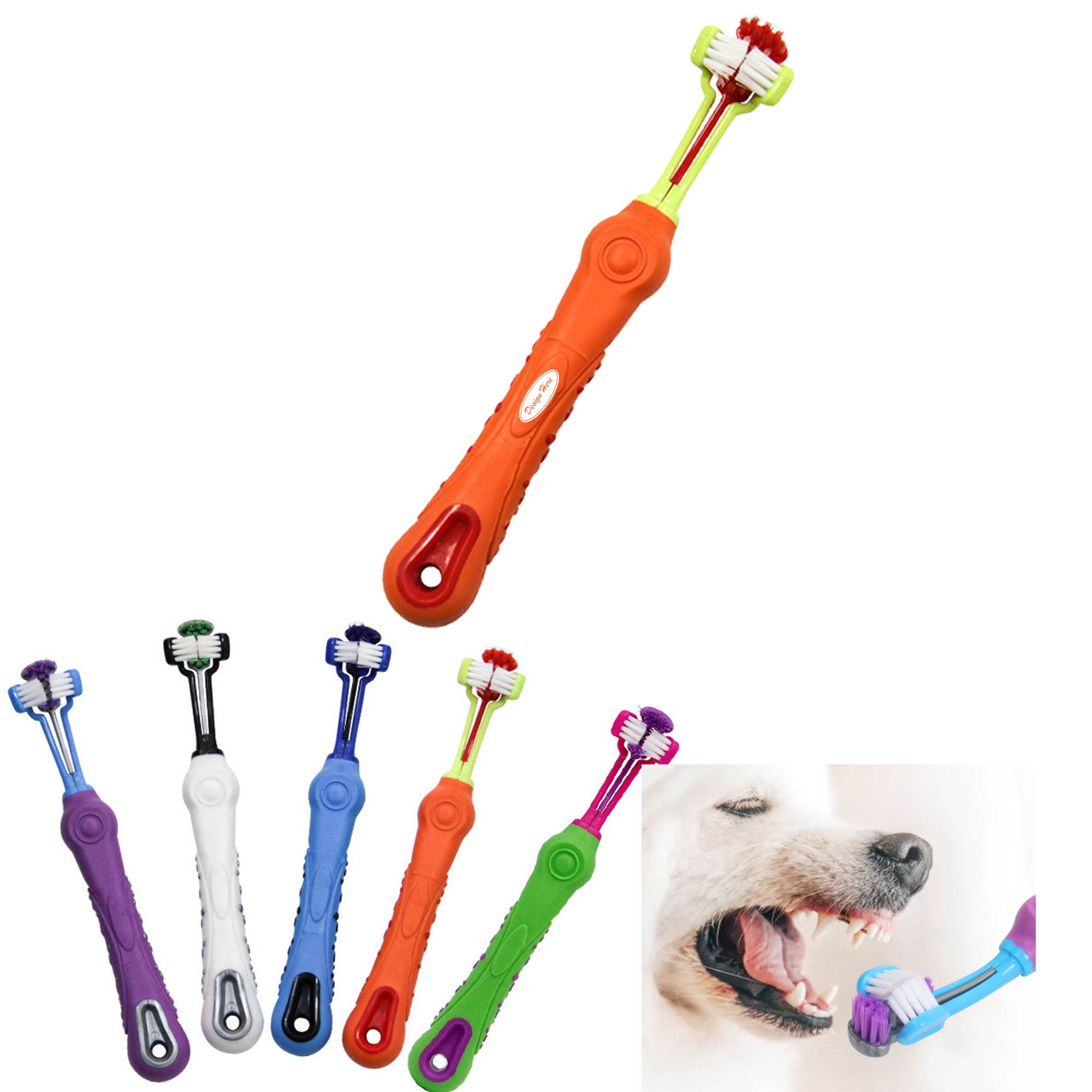 Pet Toothbrush for Promoting Healthy Teeth and Gums 2