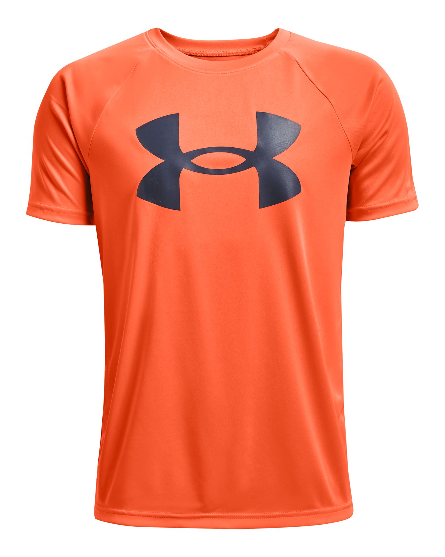 UA Tech Big Logo Boys' Short Sleeve 7