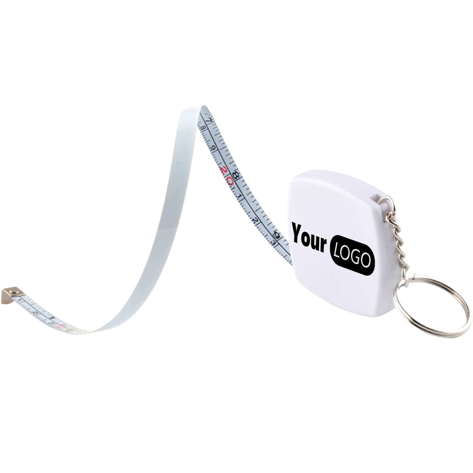 Keychain Mini Steel Tape Measure 2