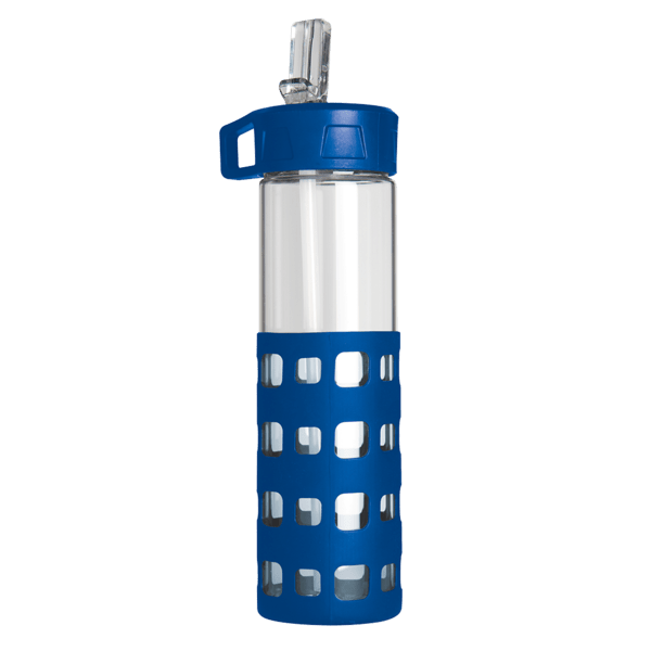 Sip-N-Go Glass Water Bottle - 20 Oz. 10