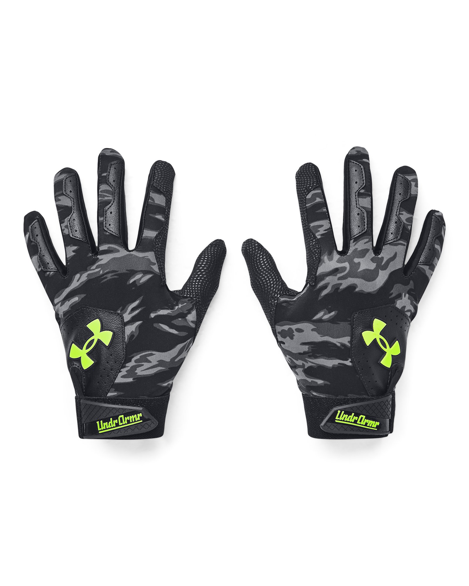 UA Clean Up Boys' Batting Gloves 2