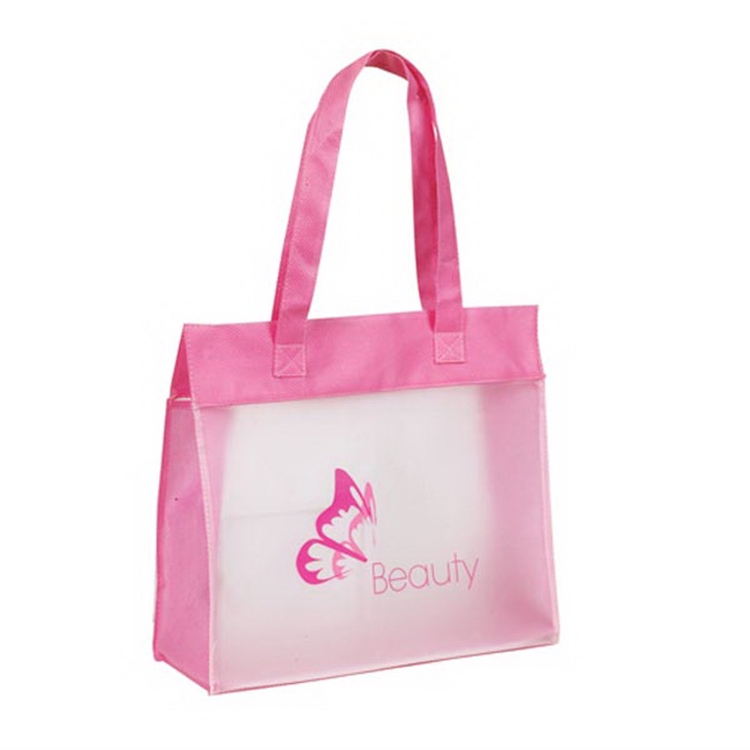 Environmental Frosted Shopping Tote Bag 5