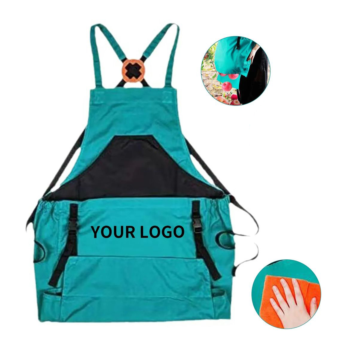 Adjustable Canvas Apron for Yard or Greenhouse 2