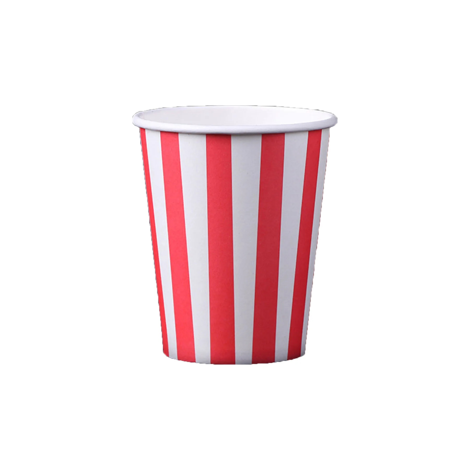 Disposable Striped Colored Paper Cups 3