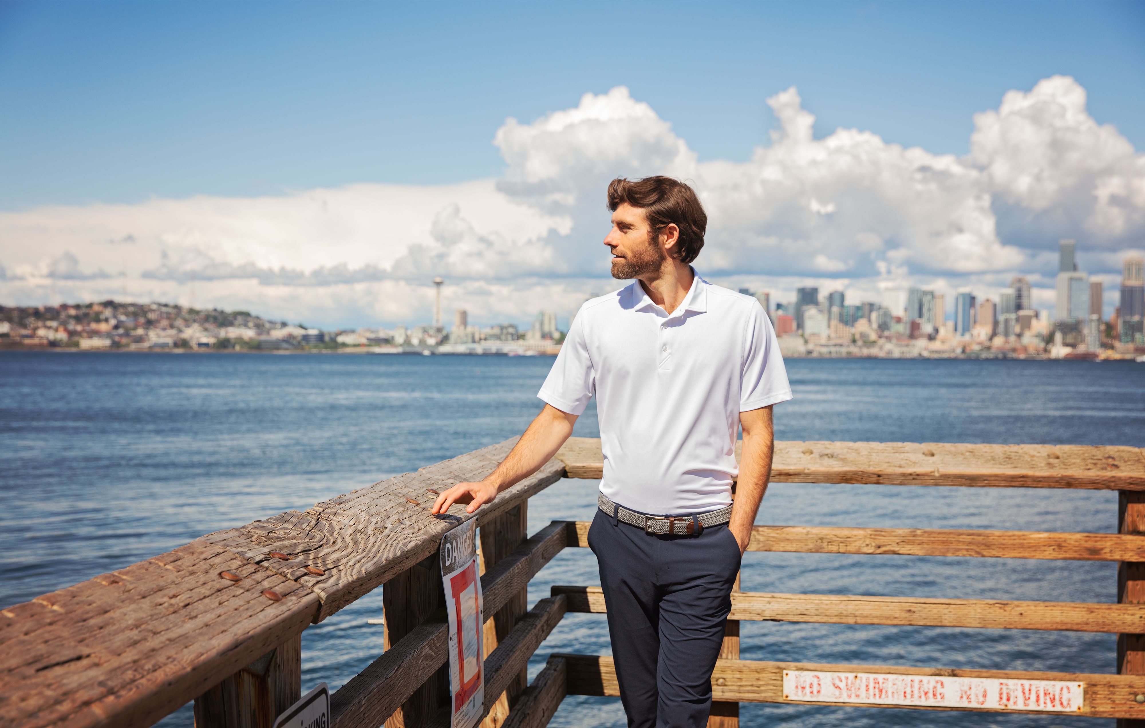 Cutter & Buck Virtue Recycled Featherlight Pique Mens Polo 119