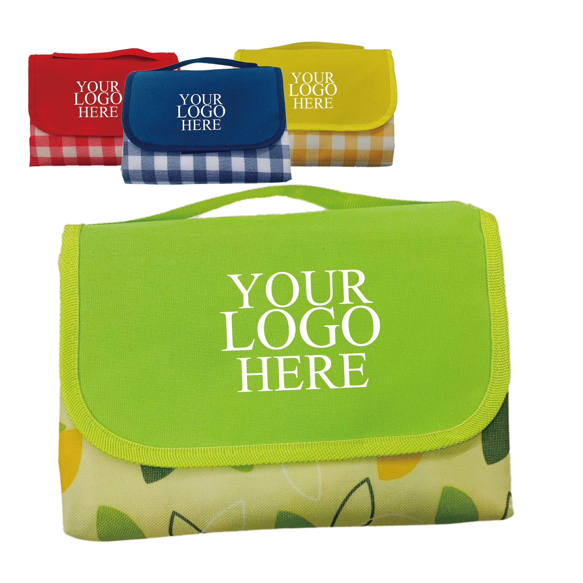 Moisture-Proof Picnic Blanket with Carry Bag 2