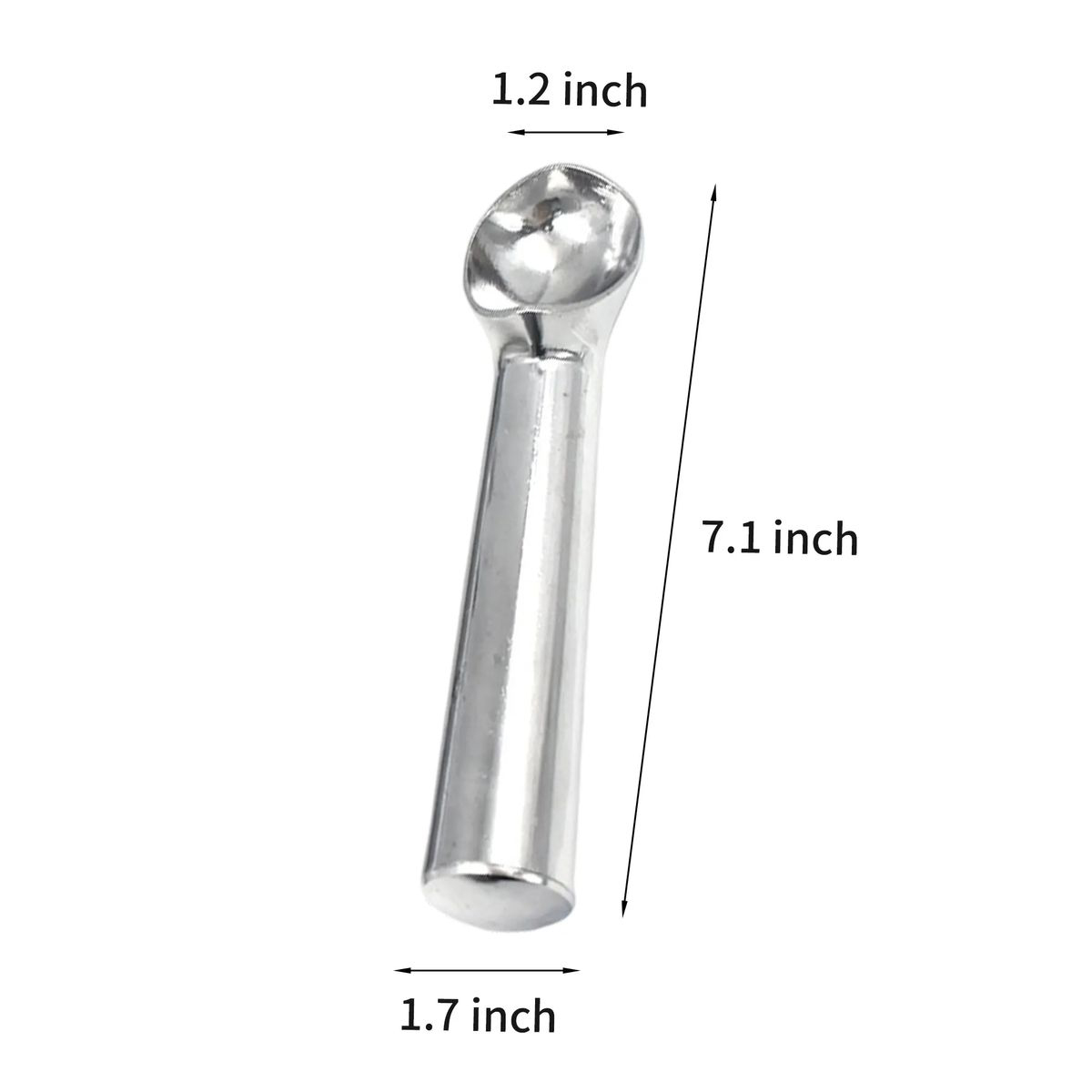 Aluminum Dessert Scoop for Ice Cream and Fruit 7