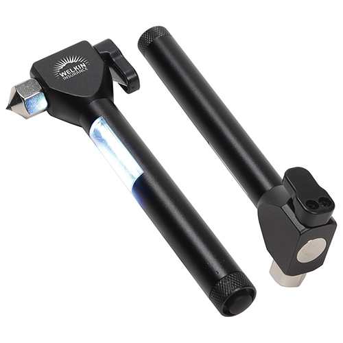 Mini Watchman Flashlight with Escape Hammer 5