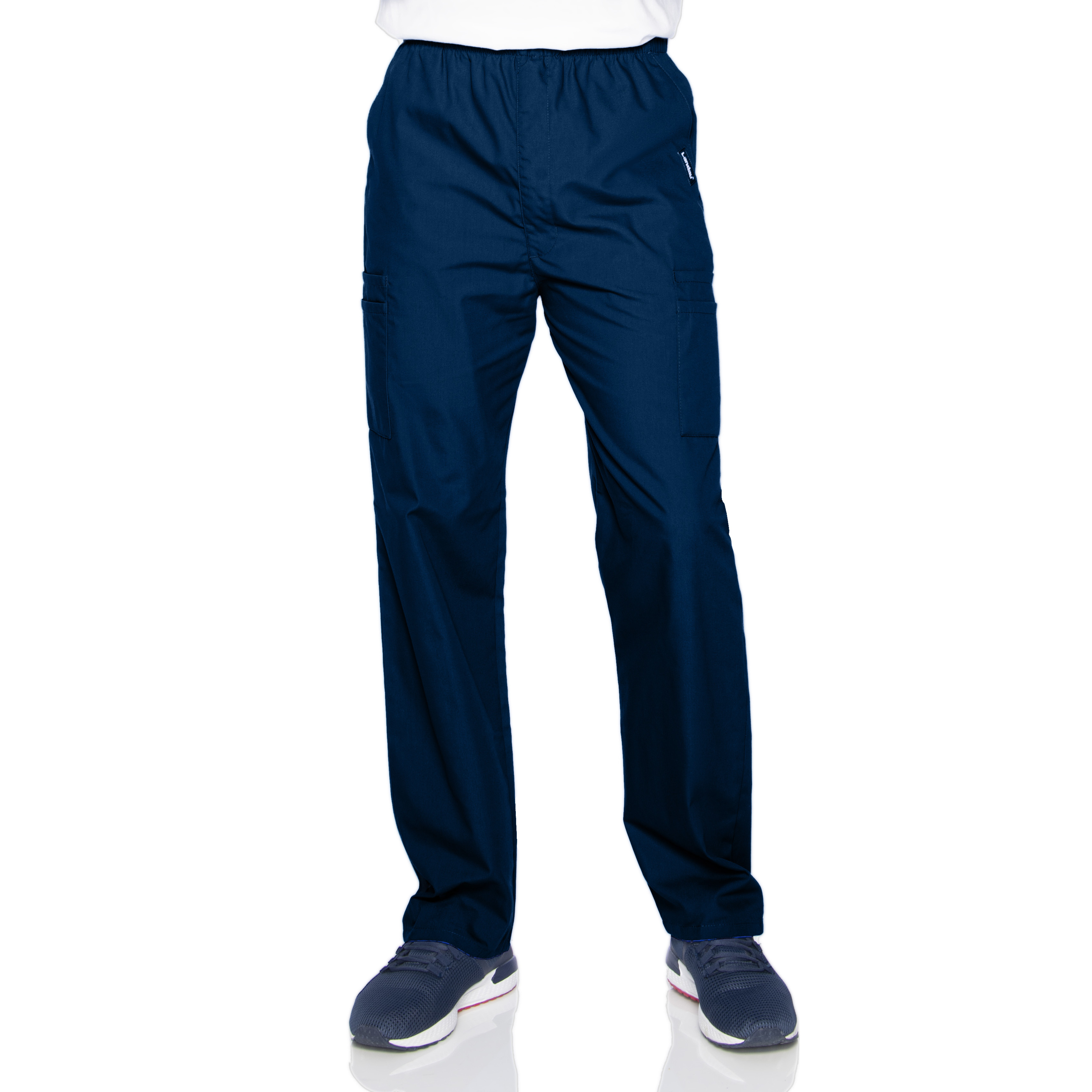 Landau - Essentials - Men's Seven-Pocket High-Rise Elastic Waist Cargo Pant 4