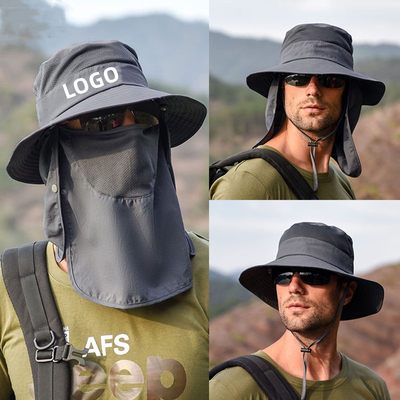 Multifunctional Wide Brim Bucket/Safari Hat 4
