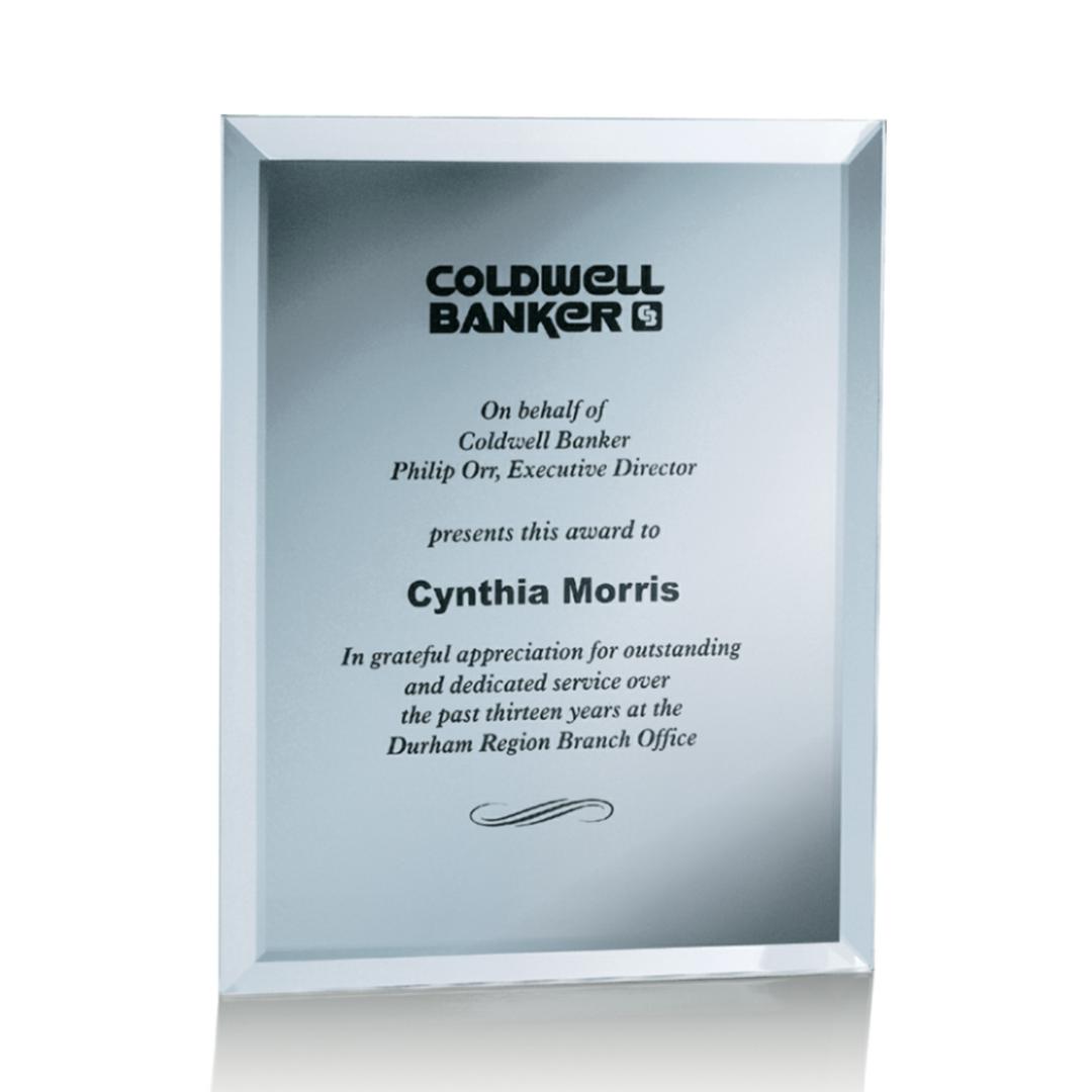 Mirror Plaque - Silver 7