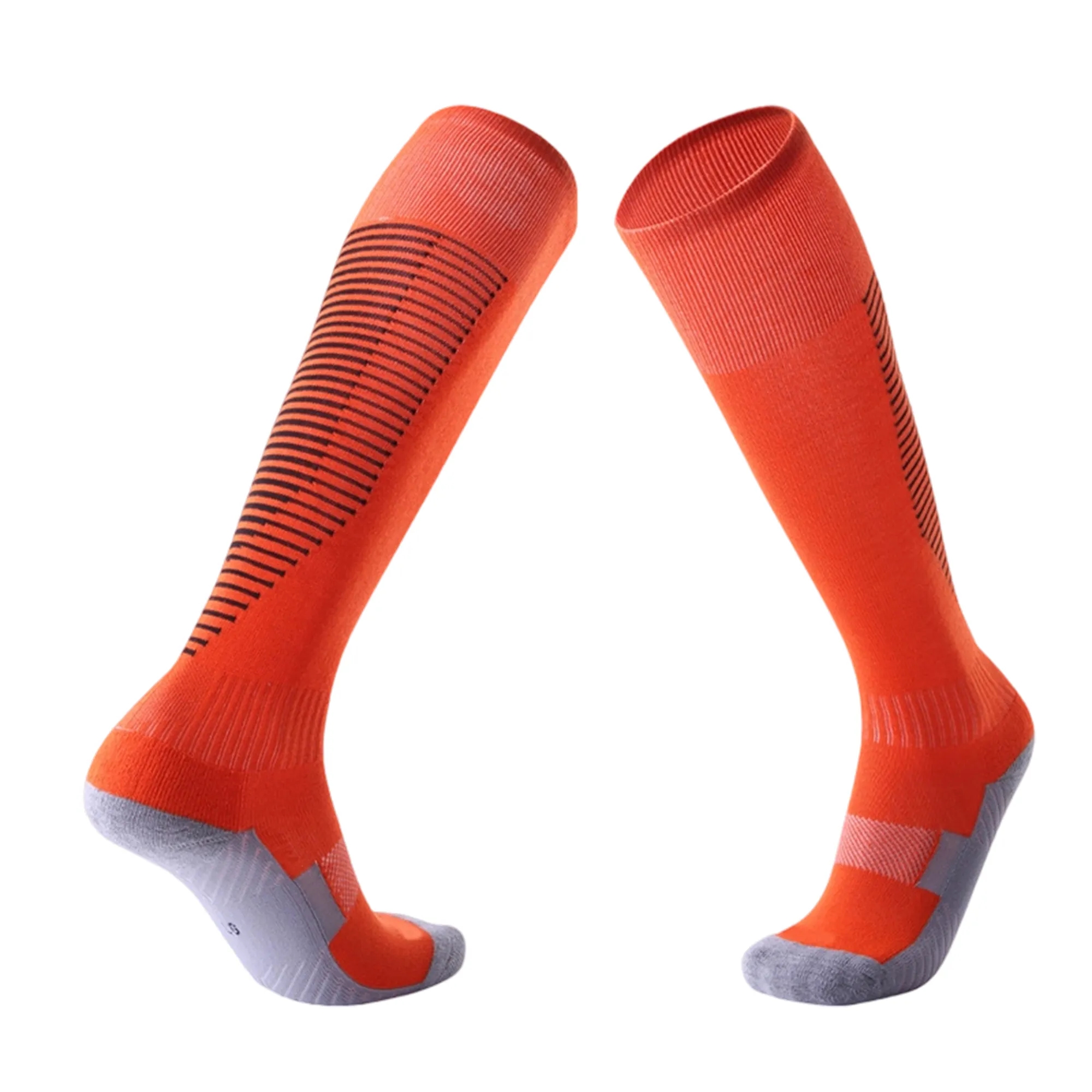 Professional Knee-High Soccer Socks with Cushioning 4