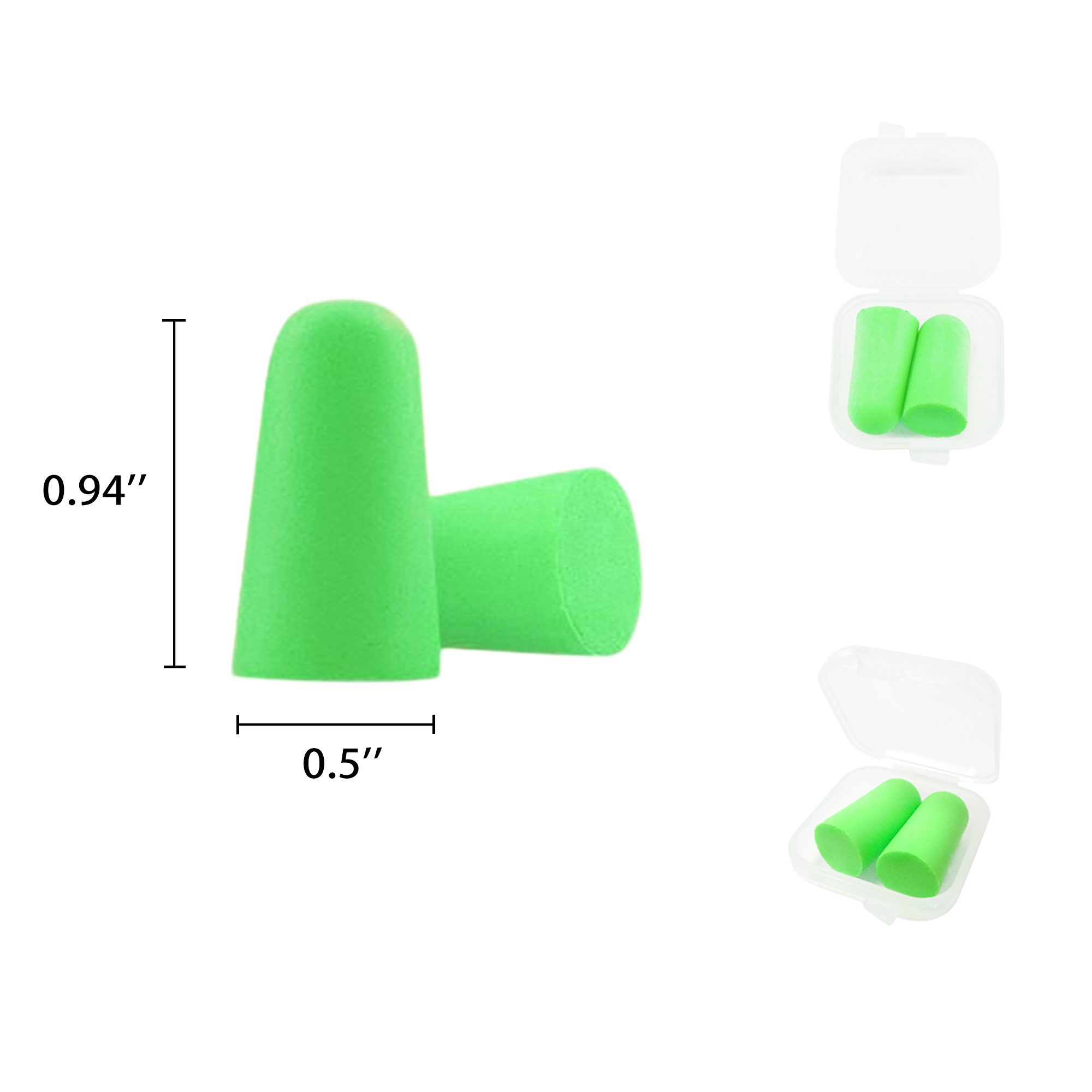 Ear Plugs in Square Case MOQ100 2
