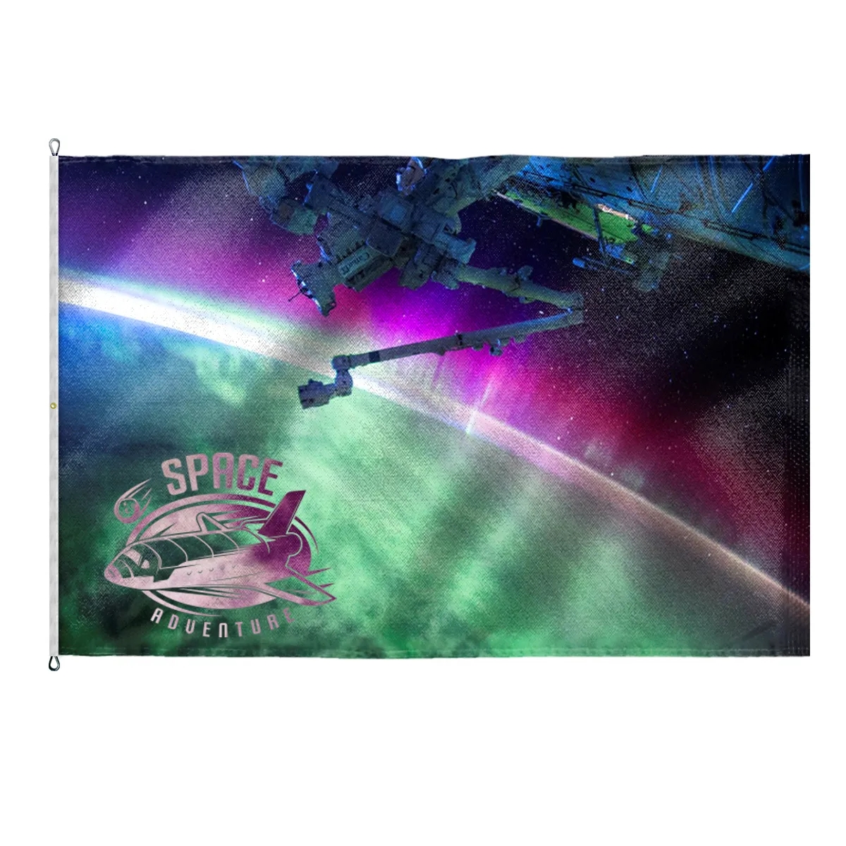 Custom Digitally Printed Flags 10' x 15' Canvas Poly 2
