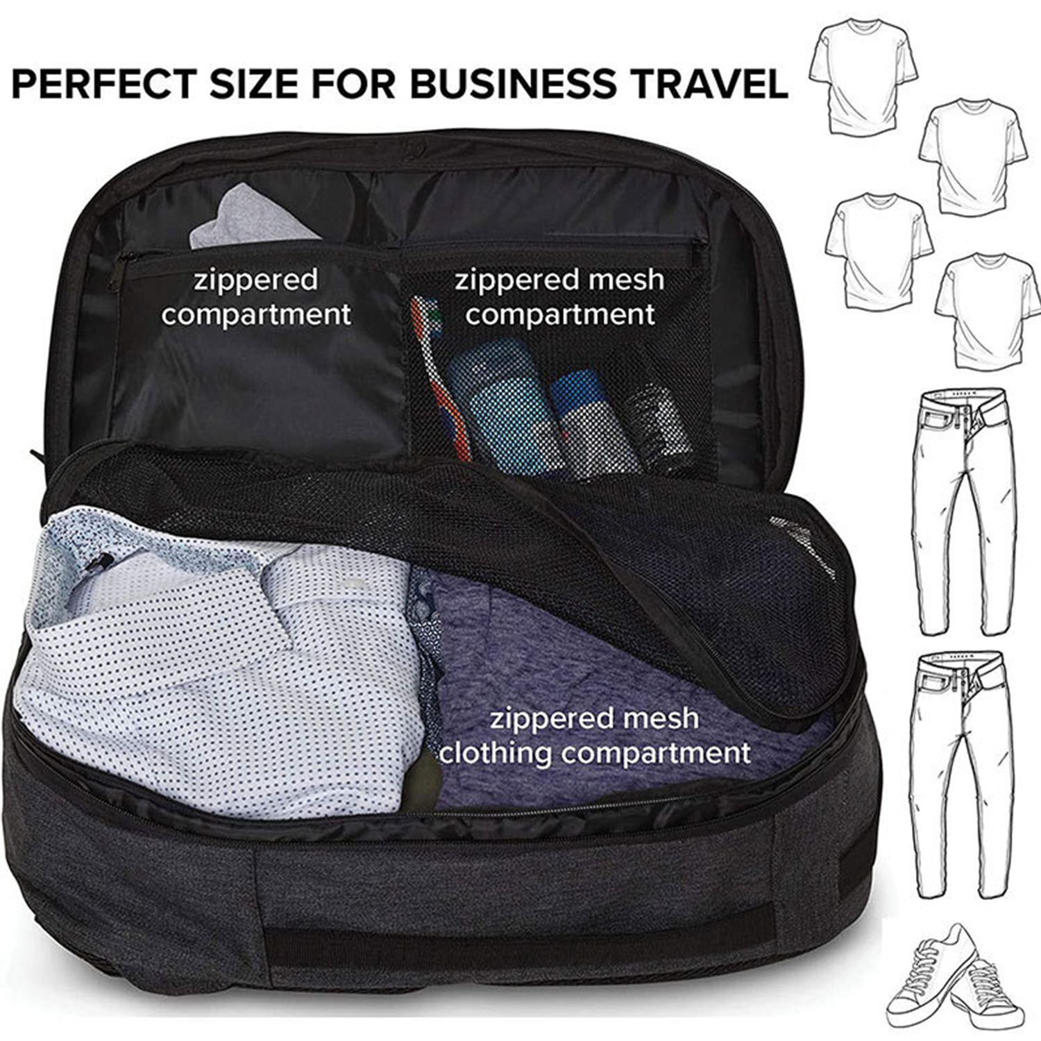 Weekend 17 Inch Travel Laptop Backpack 4