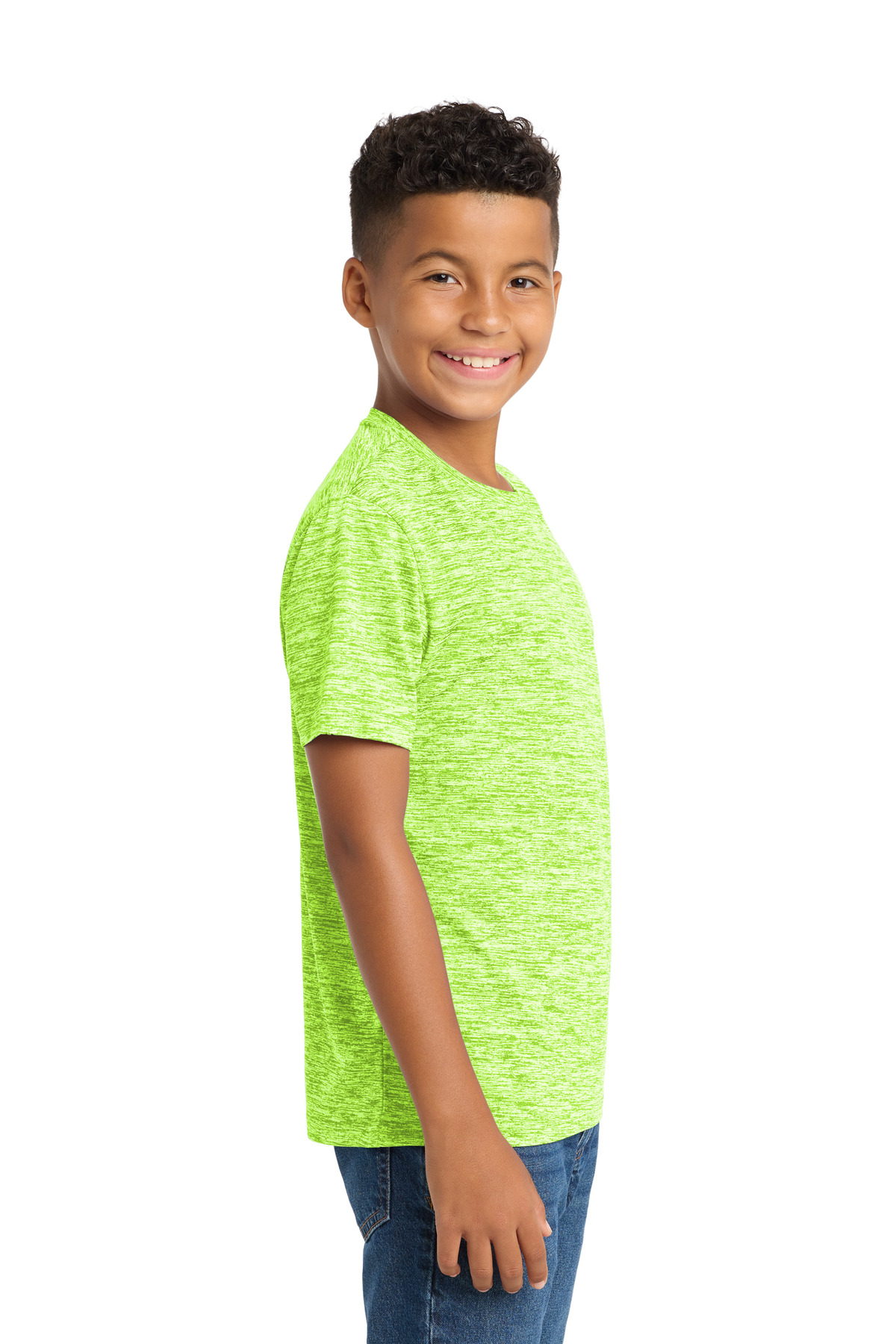 Sport-Tek Youth PosiCharge Electric Heather Tee. YST390 41