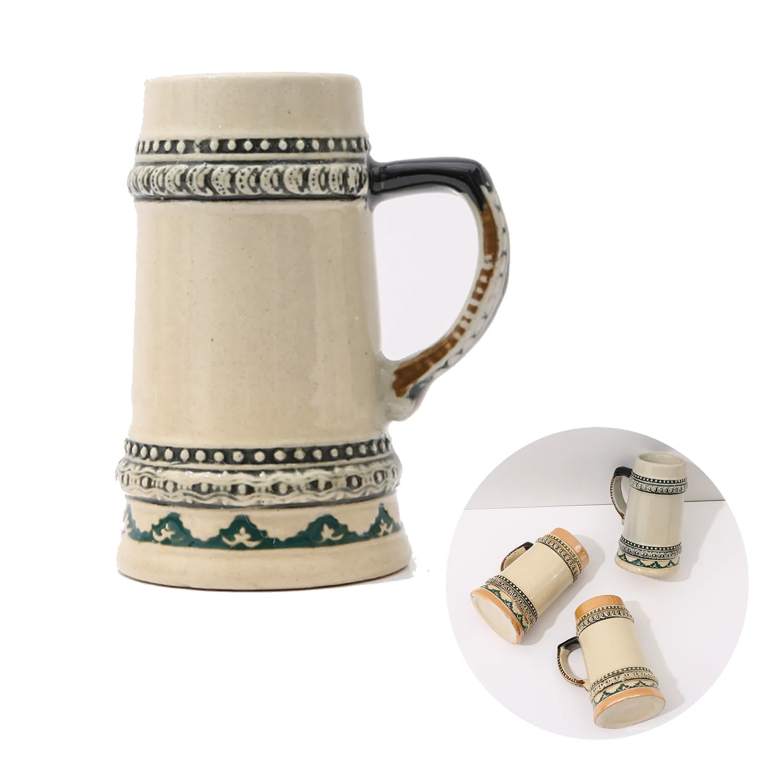Ceramic Beer Mugs 3