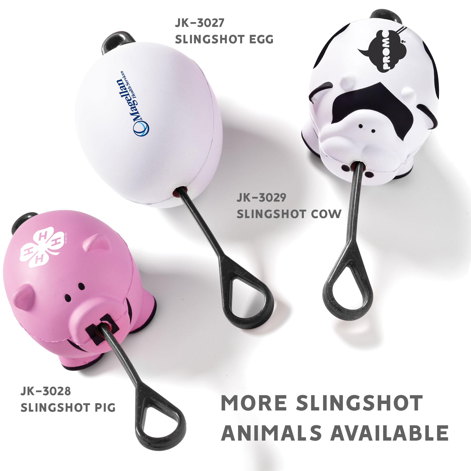 Cow Slingshot Flying Stress Ball 5