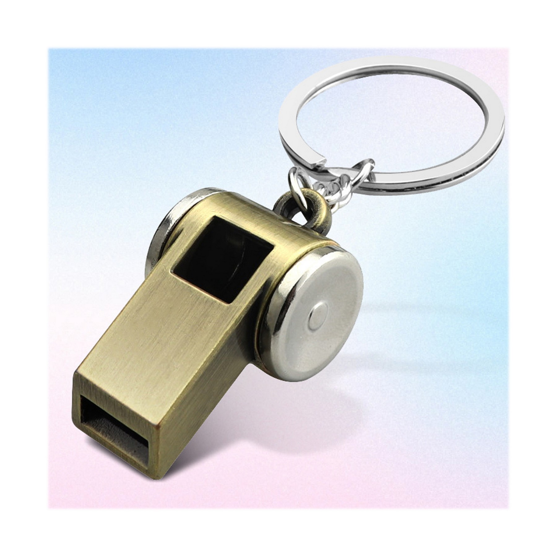 Emergency Whistle With Keychain Safety Survival 4