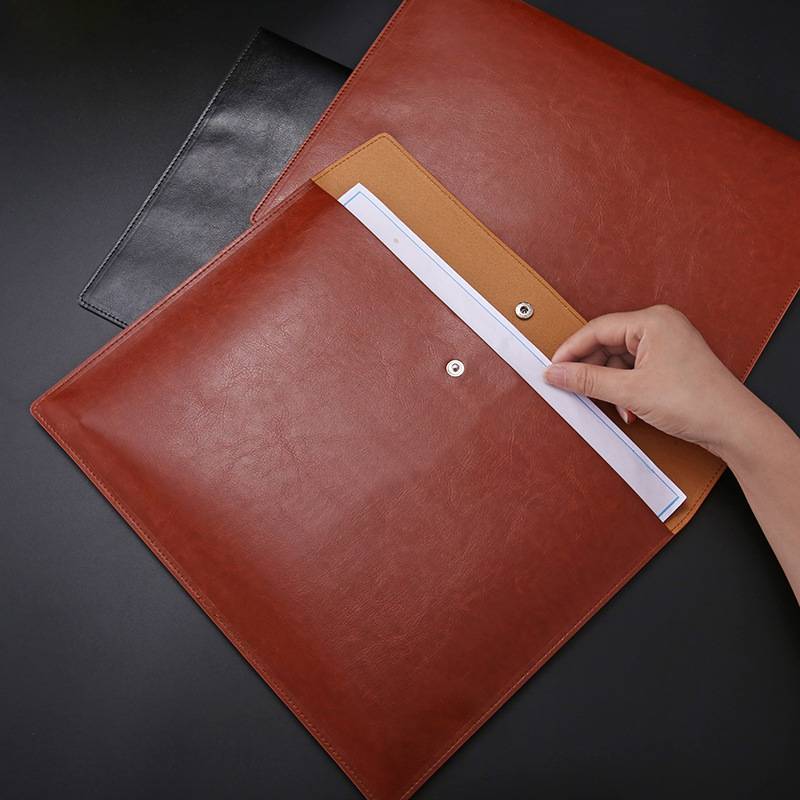 PU Leather A4 File Bag 4