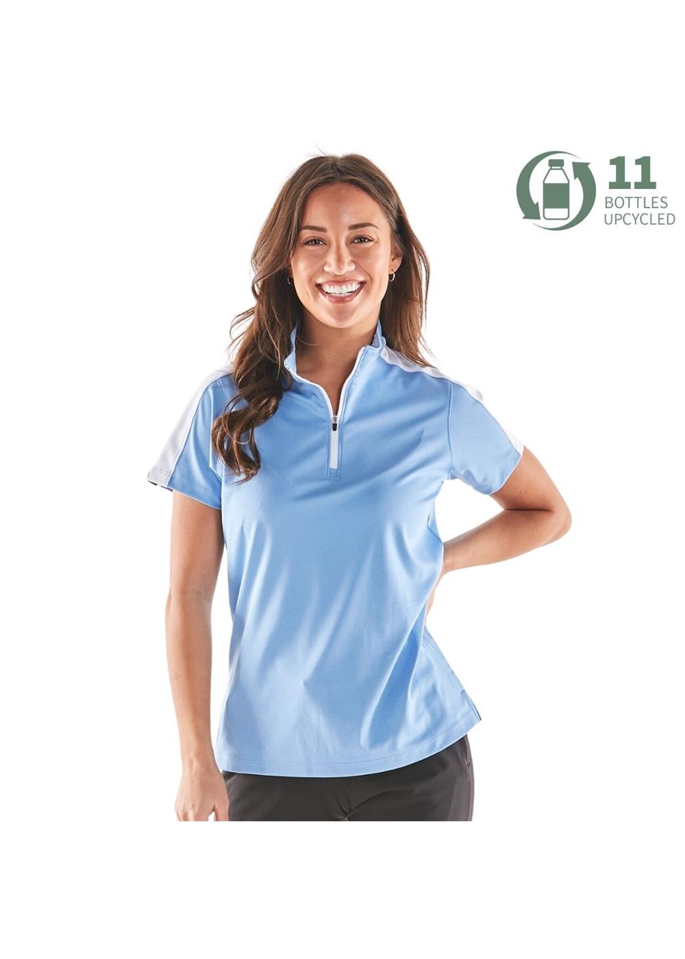 Storm Creek Women's Activator Colorblock Short Sleeve Polo 13