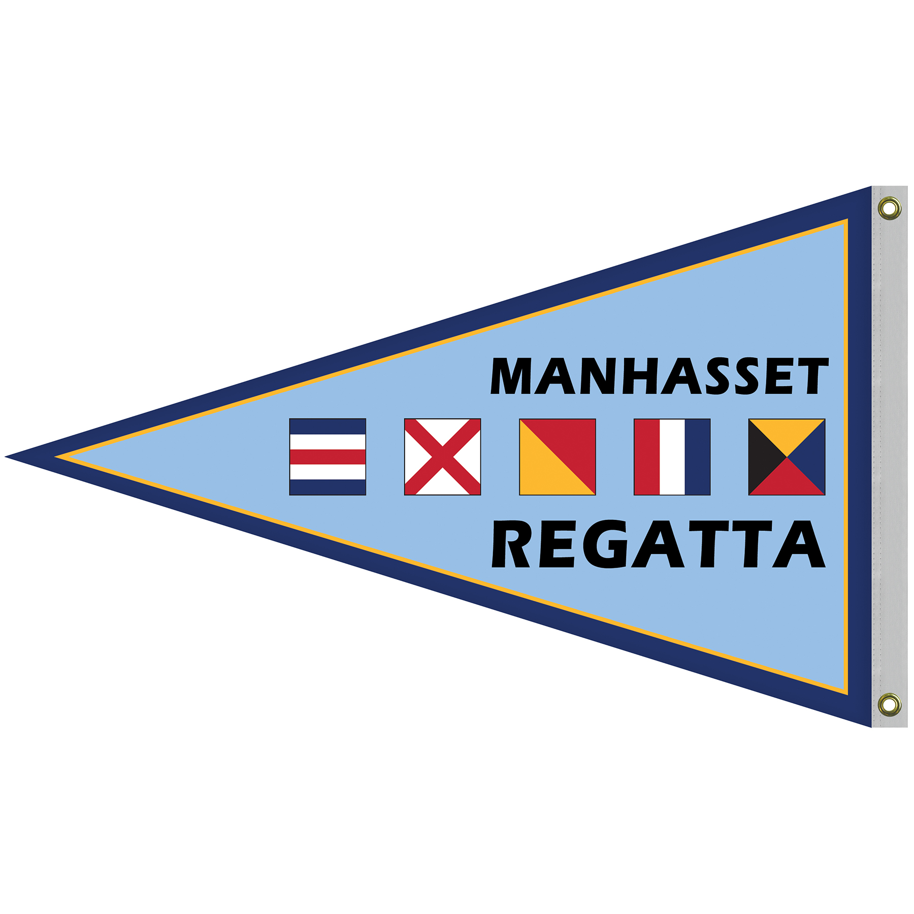 2.5' x 4' Double Sided Knit Polyester Pennant 3